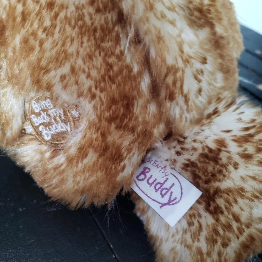 Scentsy Buddy Oakley the Owl Stuffed Plush Animal Toy Lovie Lovey Soft Brown - Picture 3 of 7